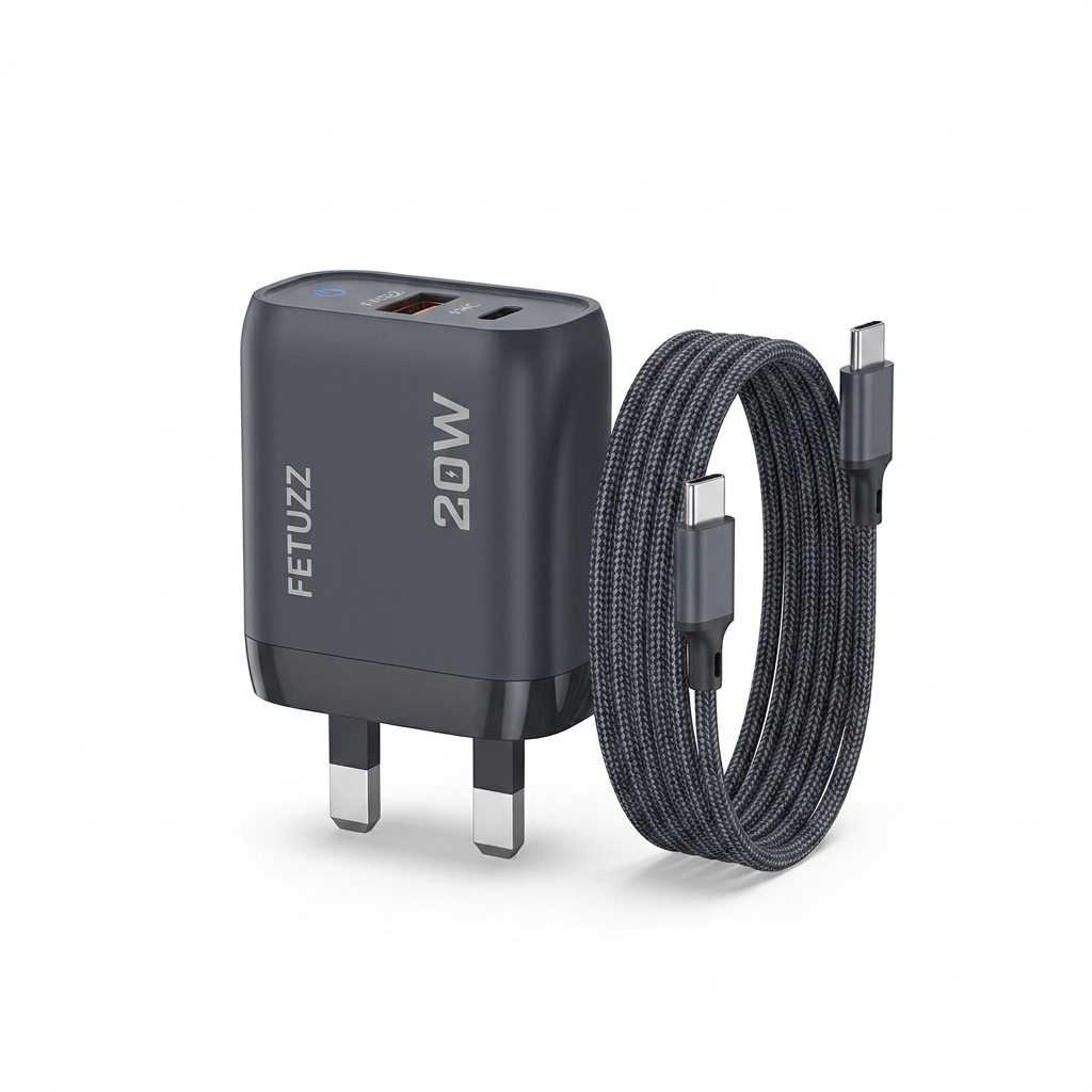 Cargador Tipo C 20W Fetuzz con Cable