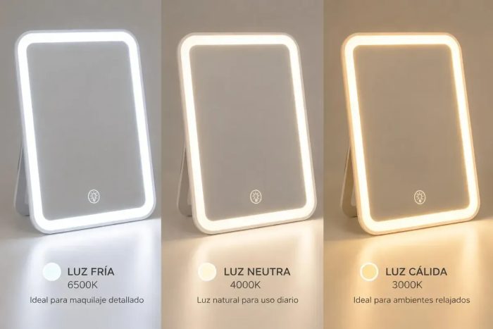Espejo led makeup - Imagen 6