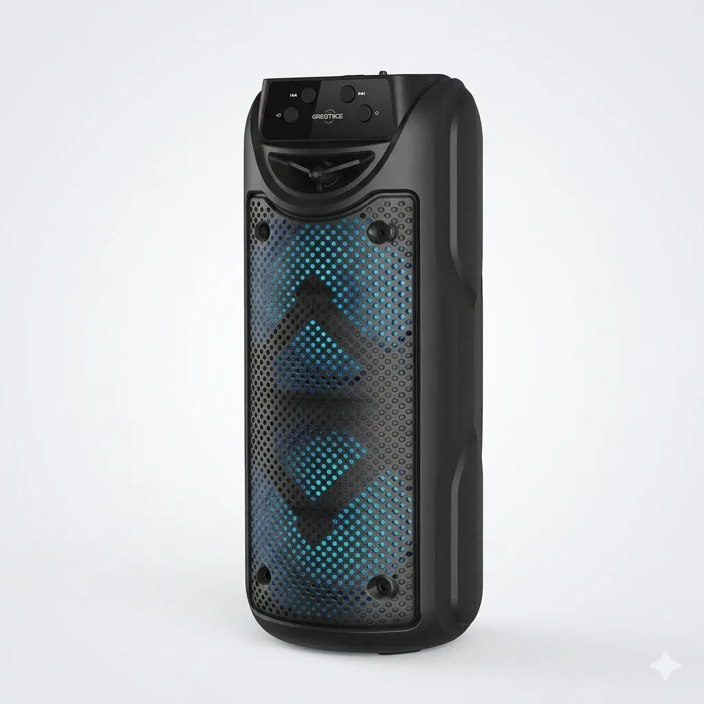 parlante_bluetooth_gts_1550_con_radio___negro Parlante Bluetooth 2x4 - Imagen 1