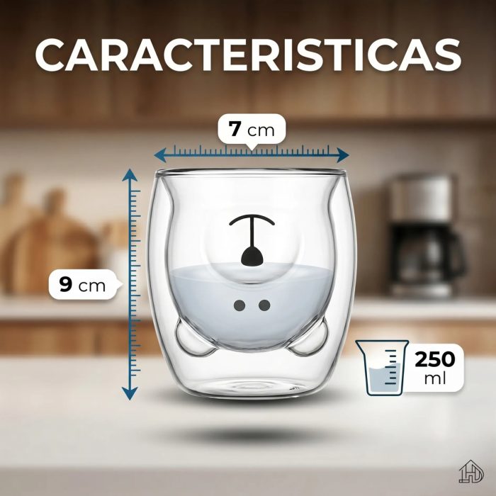 Taza con forma de osito - Imagen 3