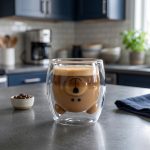 Taza con forma de osito